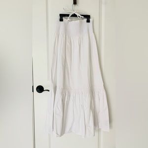 🏝️brand new Tory Burch poplin convertible shirt, size S, white color